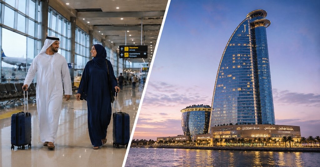 Jeddah Airport to Jeddah Hotel